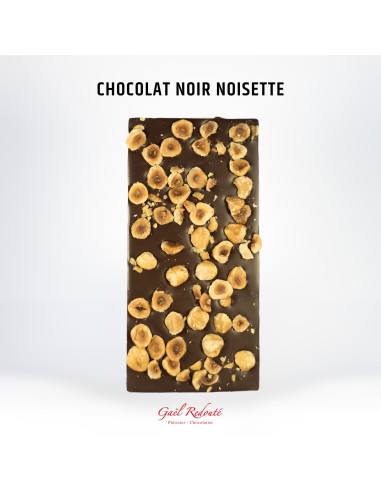 Tablette chocolat noir noisette