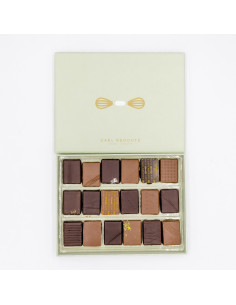 Coffret chocolat 140 g. 2