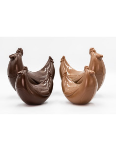 Poule chocolat lait 2