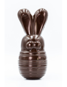 Lapin chocolat noir