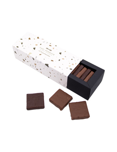 coffret Art & Gourmandise: pavés praliné craquant