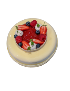 Entremets de Pâques Fraise/Citron