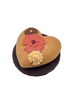 Coeur en chocolat fête des mamans