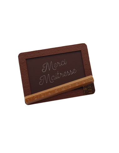 Ardoise "Merci maîtresse"