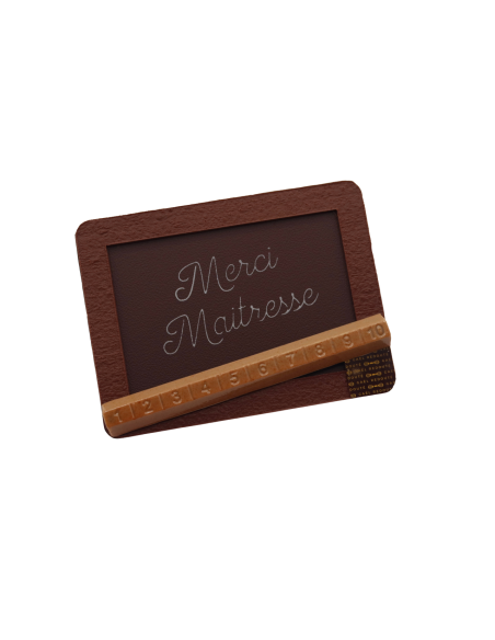 Ardoise "Merci maîtresse"