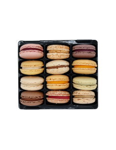 Coffret 12 macarons