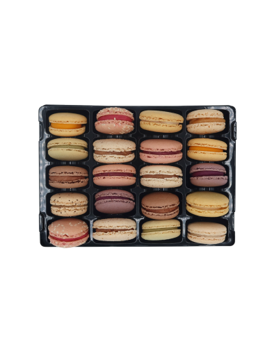 Coffret 20 macarons