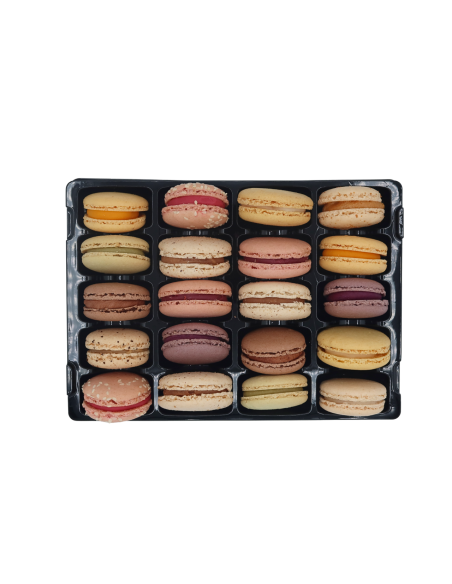 Coffret 20 macarons