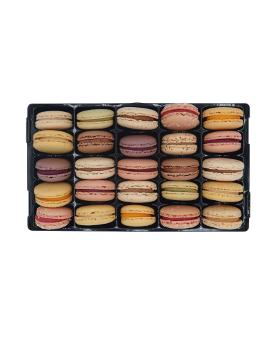 Coffret 25 macarons