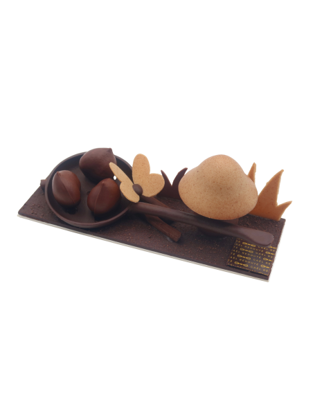 Châtaignes en chocolat