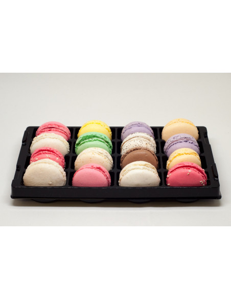 Coffret 16 macarons